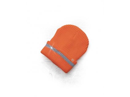 Zimná čiapka pletená + flísová podšívka hi-viz ARDON®SPARK oranžová