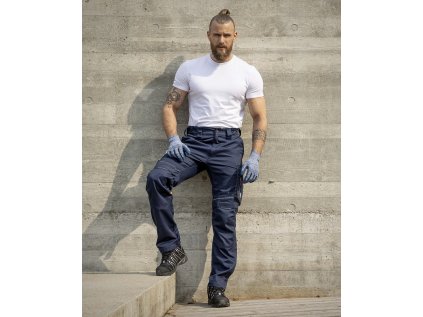 Nohavice do pása ARDON®SUMMER tmavo modré skrátené S
