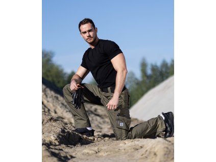 Nohavice do pása ARDON®URBAN+ khaki skrátené S (Veľkosti Ardon S, Farba khaki)