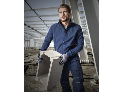 Mikina ARDON®SoftFLEECE COMBO tm.modrá S