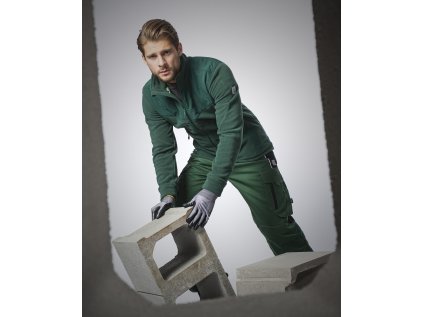 Mikina ARDON®SoftFLEECE COMBO zelená S