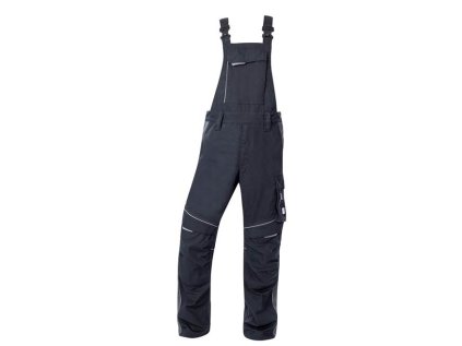 Nohavice s náprsenkou ARDON®URBAN+ čierno-sivé skrátené