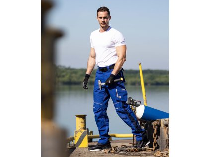 Nohavice ARDON®URBAN+ stredne modré royal 44 (Veľkosti Ardon 44, Farba modré odtiene)