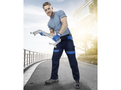 Nohavice do pása ARDON®COOL TREND tm.modré-sv.modré 46