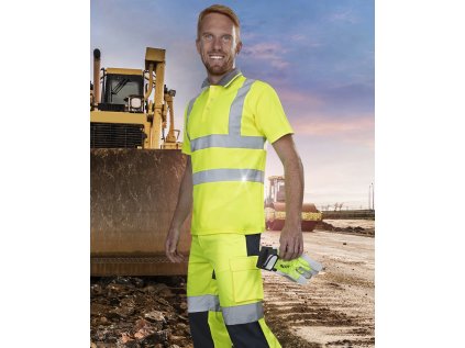 Polokošeľa Hi-Vis žltá ARDON®REF201 S