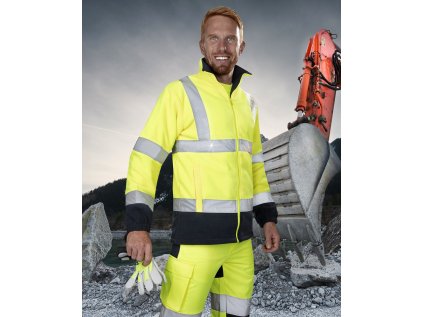 Mikina flísová hi-viz ARDON®REF401 žltá S