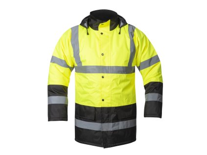 Bunda zimná hi-viz ARDON®REF603 žlto-čierná S (Veľkosti Ardon S, Farba žlté odtiene)