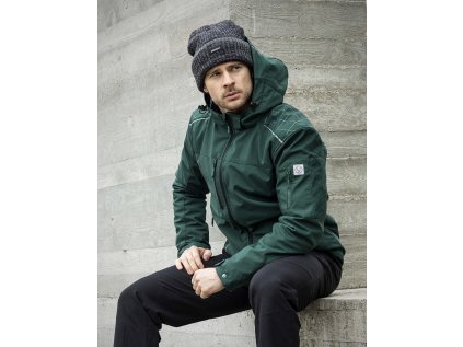 Bunda soft. ARDON®VISION ZIMNÁ pánska, zelená S (Veľkosti Ardon S, Farba zelené odtiene)