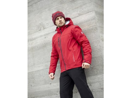Bunda soft. ARDON®VISION ZIMNÁ pánska, červená S (Veľkosti Ardon S, Farba červené odtiene)