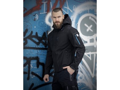 Bunda soft. ARDON®4TECH pánska, čierna S (Veľkosti Ardon S, Farba čierna)