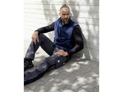 Vesta fleece ARDON®Polar 450 modrá S (Veľkosti Ardon S, Farba modré odtiene)