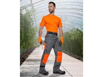 Nohavice do pása ARDON®2STRONG 02 sivo-oranžové