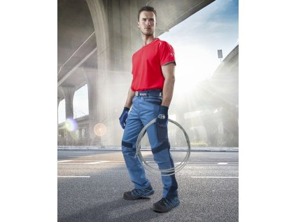 Nohavice do pása ARDON®R8ED+ modrá, skrátené 46 (Veľkosti Ardon 46, Farba modré odtiene)