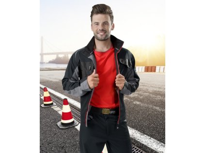 Blúza ARDON®R8ED+ čierno-sivá 46 (Veľkosti Ardon 46, Farba čierna)