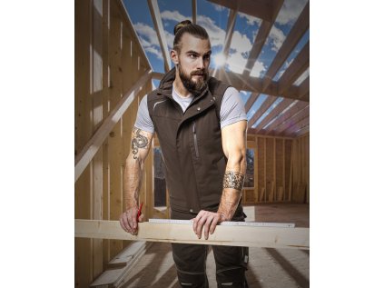 Vesta soft. ARDON®R8ED+ pánska, hnedá - DOPREDAJ S (Veľkosti Ardon S, Farba hnedé odtiene)