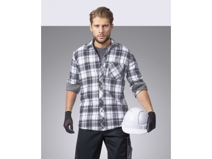 Košeľa ARDON®OPTIFLANNELS sivá S (Veľkosti Ardon S, Farba sivé odtiene)