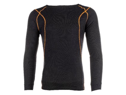 ARTEMIOS Long Sleeve T-shirt black (Veľkosť S 46)