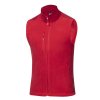 Vesta fleece ARDON®MARTIN pánska, červená S (Veľkosti Ardon S, Farba červené odtiene)