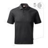Resist Heavy Polo Polokošeľa pánska (Veľkosť S, Farba Malfini ebony gray)