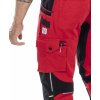 Nohavice s náprsenkou ARDON®4Xstretch® červené 46 (Veľkosti Ardon 46, Farba červené odtiene)