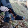TREK Sock black/orange (Veľkosť 36-38)