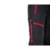 FORCE Trousers black/red (Veľkosť 44)
