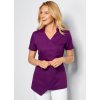 Dámska blúza ASYMETRIC - dark berry (Veľkosť XS)