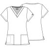 Dámska blúza Dickies – fialová (Veľkosť 3XL)