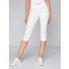 Dámske biele ¾ nohavice PREMIUM SLIM SOFT (Veľkosť XL)