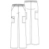 Dámske nohavice Dickies - fialová (Veľkosť 3XL)