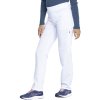 Dámske nohavice Dickies Balance na gumu - biela (Veľkosť 3XL)