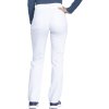 Dámske nohavice Dickies Balance na gumu - biela (Veľkosť 3XL)