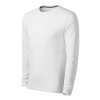 Elastické pánske tričko - s dlhým rukávom biele (Veľkosť 2XL)