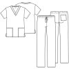Unisex Cherokee MEDICAL SET - biela (Veľkosť 3XL)