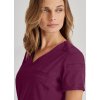 Zdravotnícka blúza CAPRI Grey´s Anatomy Stretch - vínová (Veľkosť XL)
