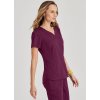 Zdravotnícka blúza CAPRI Grey´s Anatomy Stretch - vínová (Veľkosť XL)