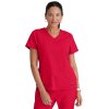 Zdravotnícka blúza EMMA Grey´s Anatomy STRETCH EXPERIENCE - červená (Veľkosť 2XL)