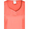 Dámska zdravotnícka blúza INESS - koralová (Veľkosť XS)