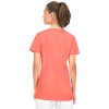 Dámska zdravotnícka blúza INESS - koralová (Veľkosť XS)