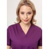 Zdravotnícka blúza Sunrise Basic FRESH - slivková (Veľkosť 3XL)