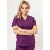Zdravotnícka blúza Sunrise Basic FRESH - slivková (Veľkosť 3XL)