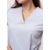 Zdravotnícka blúza Sunrise Basic FRESH - svetlo šedá (Veľkosť 3XL)