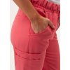 Zdravotnícke nohavice Premium VIBE - koralové (Veľkosť XXS)