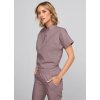 Zdravotnícka blúza LONDON (TENCEL™) - pastelová fialová (Veľkosť 2XL)