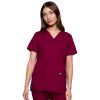 Zdravotnícka blúza REVOLUTION - vínová (Veľkosť XXS)