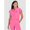 Dámska zdravotnícka blúza ARI TOP - ružová (Veľkosť XS)