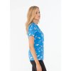 Dámska zdravotnícka blúza Print Collection VANNES – Dentistry Blue (Veľkosť XXS)