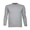 Tričko ARDON®CUBA dl.rukáv sivá melír L (Veľkosti Ardon L, Farba sivé odtiene)