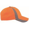 Čiapka so šiltom hi-viz s reflex. pruhom ARDON®TWINKLE oranžová