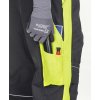 Nohavice s náprsenkou ARDON®NEON čierno-žlté, predĺžené S (Veľkosti Ardon S, Farba žlté odtiene)